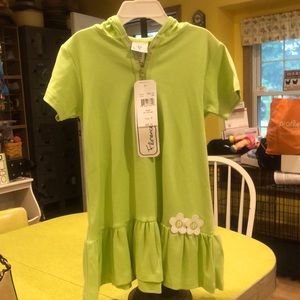 Florence Eiseman Girls Swim Coverup NEW WITH TAGS Size 4